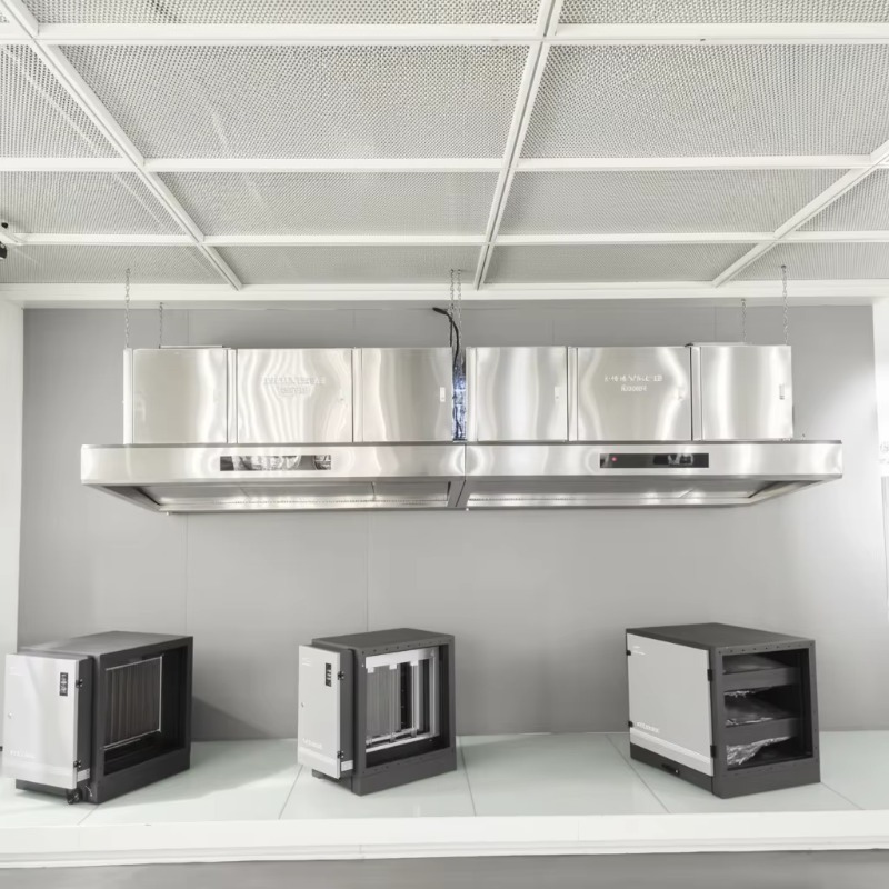 Commercial Kitchen Hoods - Campana Extractora Comercial Personalizable de Acero
