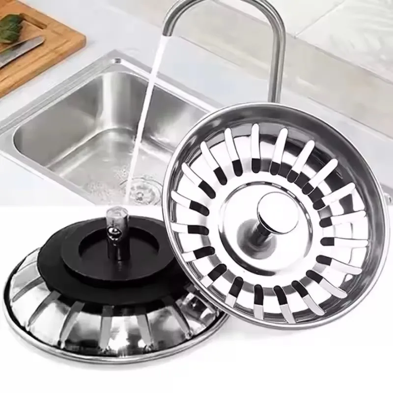 Filtro de desagüe de acero ino - Commercial Kitchen Bin reseña y precio