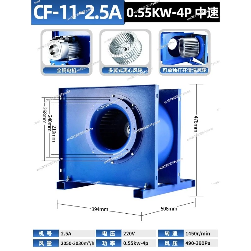 Ventilador centrífugo para coc - Commercial Kitchen Hoods reseña y precio