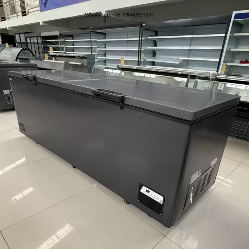 Congelador Horizontal de Doble - Commercial Chest Freezer reseña y precio