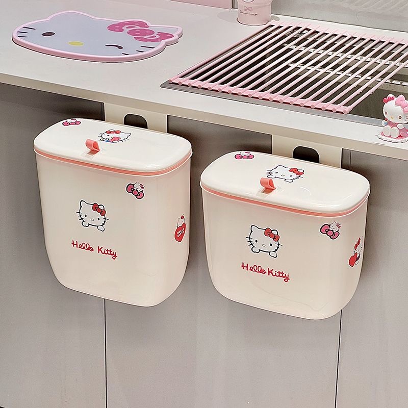 Cubo de basura colgante con ta - Commercial Kitchen Bin reseña y precio